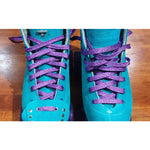 Derby Laces - SPARK Purple Metallic Roller Derby Skate Laces